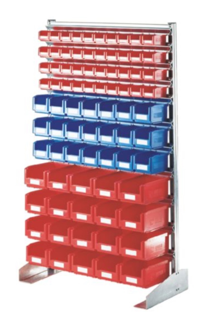 Muovilaatikkoteline 1-puolinen