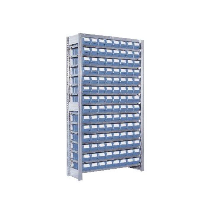 112 kpl Hyllylaatikoita pientavarahyllyssä