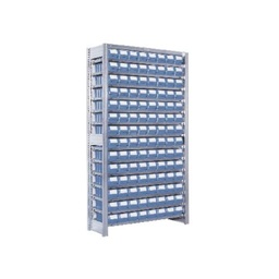 112 kpl Hyllylaatikoita pientavarahyllyssä