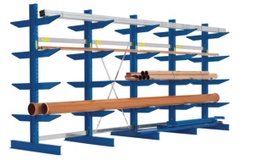 2-puolinen, K=2500mm, 5 pylvästä